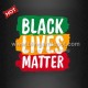 Black Lives Matter Heat Printable Vinyl Hot Sale for T Shirts